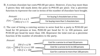 Representing Real-Life Situations Using Functions | PPTX