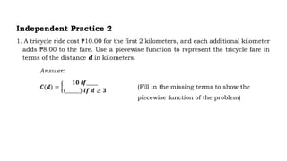 Representing Real-Life Situations Using Functions | PPTX