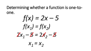 GENMATH one to one function.pptx. g11 humss | PPTX | Science