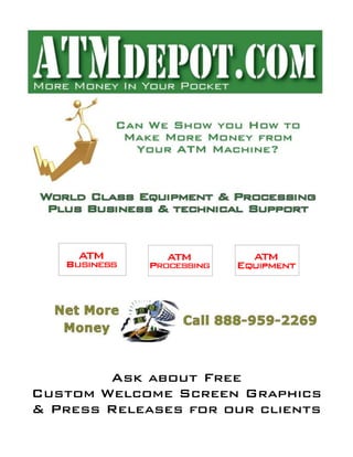 Genmega g1900-atm-owners-manual