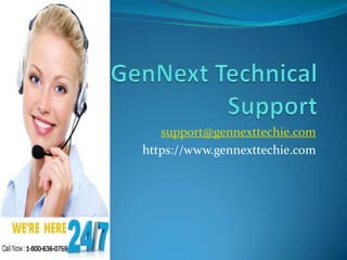 support@gennexttechie.com
https://www.gennexttechie.com

 