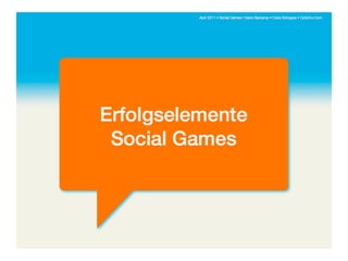 Social Games :: Session Geno-Barcamp 04.2011