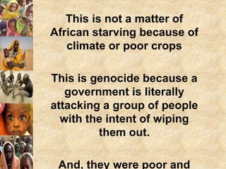 Genocide Crisis In Darfur