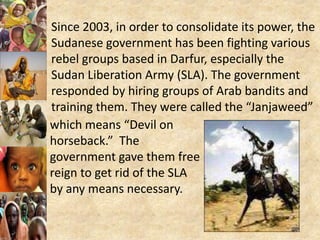 Genocide Crisis In Darfur