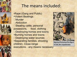 Genocide Crisis In Darfur