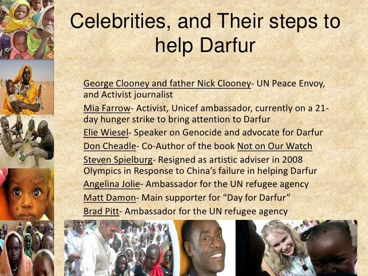 genocide of darfur Unicef is committed to doing all it can to achieve the sustainable development goals (sdgs), in partnership with governments, civil society, business, academia and the united nations family – and especially children and young people. genocide of darfur Unicef is committed to doing all it can to achieve the sustainable development goals (sdgs), in partnership with governments, civil society, business, academia and the united nations family – and especially children and young people.