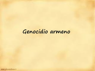 Genocidio armeno

 