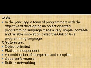 generation of programming language | PPT