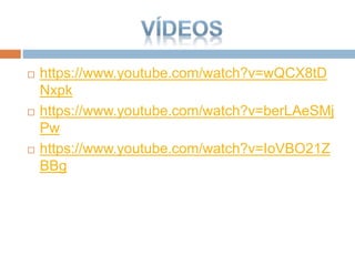  https://www.youtube.com/watch?v=wQCX8tD
Nxpk
 https://www.youtube.com/watch?v=berLAeSMj
Pw
 https://www.youtube.com/watch?v=IoVBO21Z
BBg
 