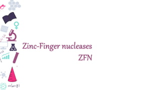 Zinc-Finger nucleases
ZFN
 