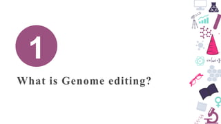 What is Genome editing?
1
 