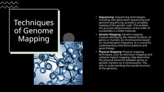 Map Genome Library Genome Mapping using cDNA library & reverse transcriptase | PPTX