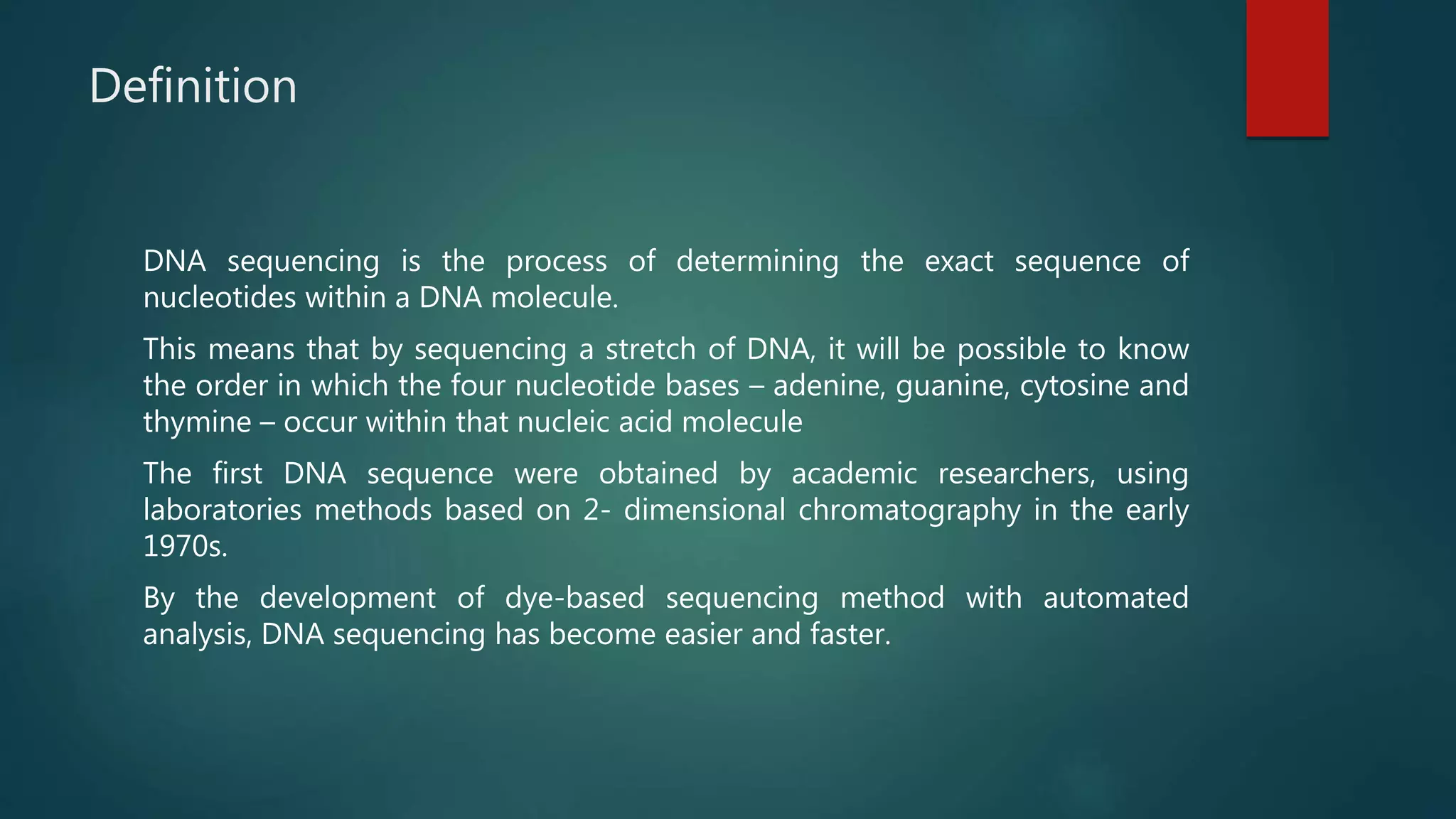 Genome sequencing | PPT