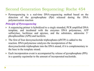 Genome sequencing, DNA sequencing method | PDF