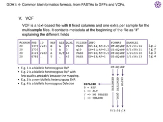Multi Sample Vcf Genomic Data Analysis: From Reads to Variants | PDF