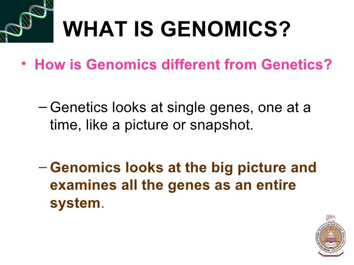Genomics