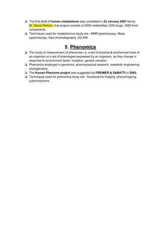 Introduction to basic concept of genomics | PDF