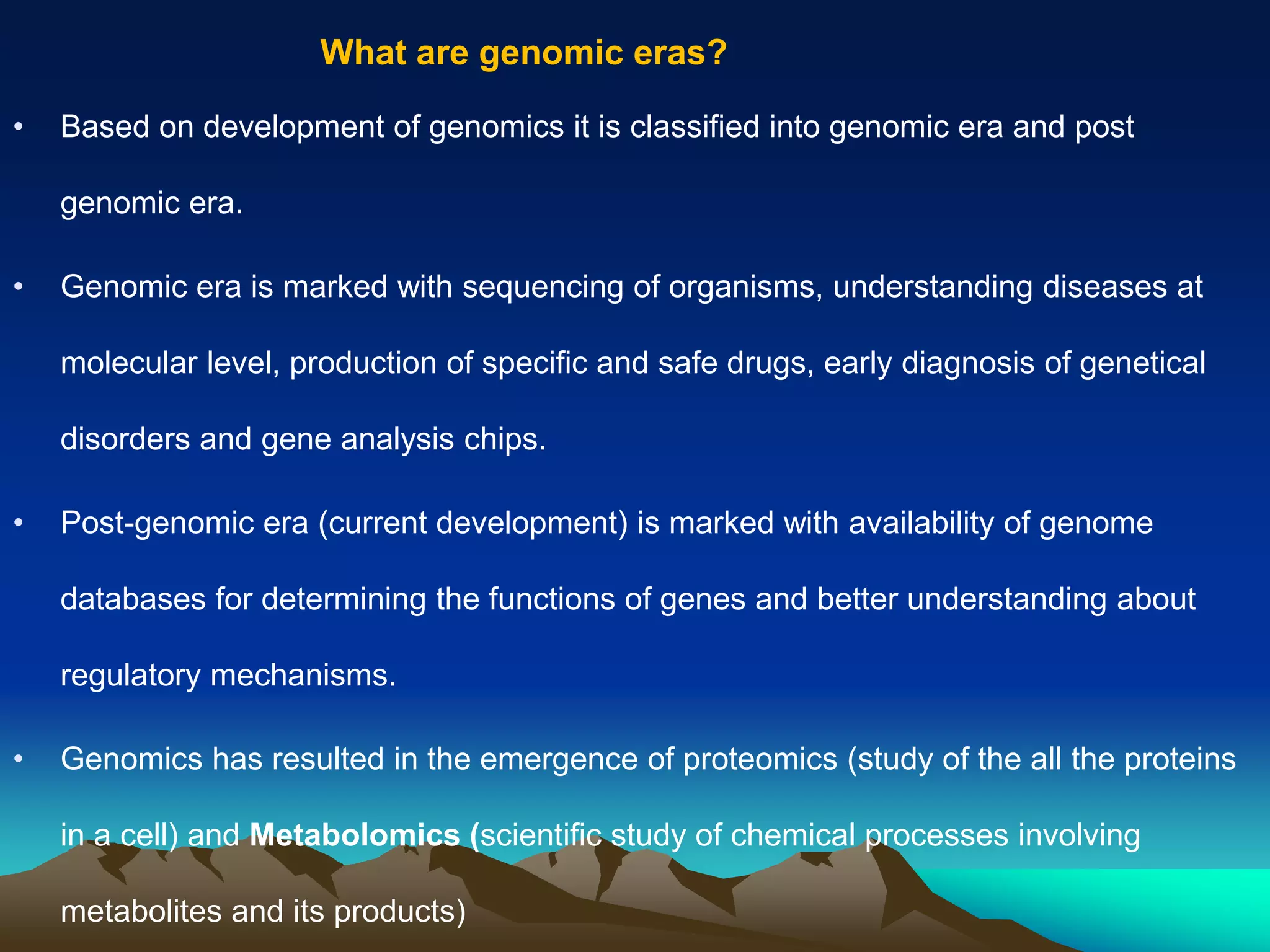 Genomics | PPTX