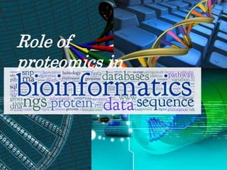 Genomics and proteomics by shreeman