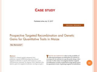 61
CASE STUDY
 