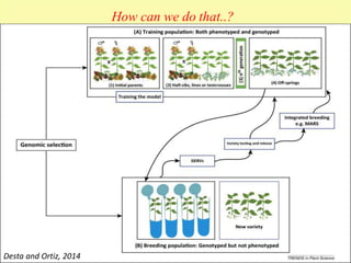 Desta and Ortiz, 2014
How can we do that..?
 