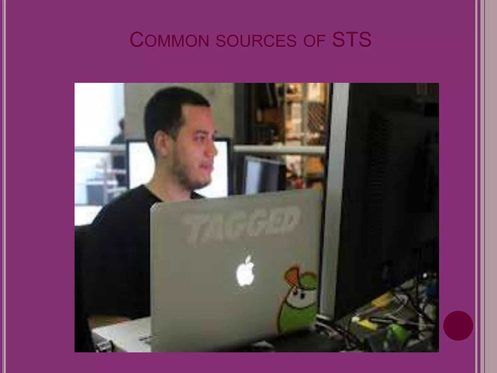 COMMON SOURCES OF STS 
 