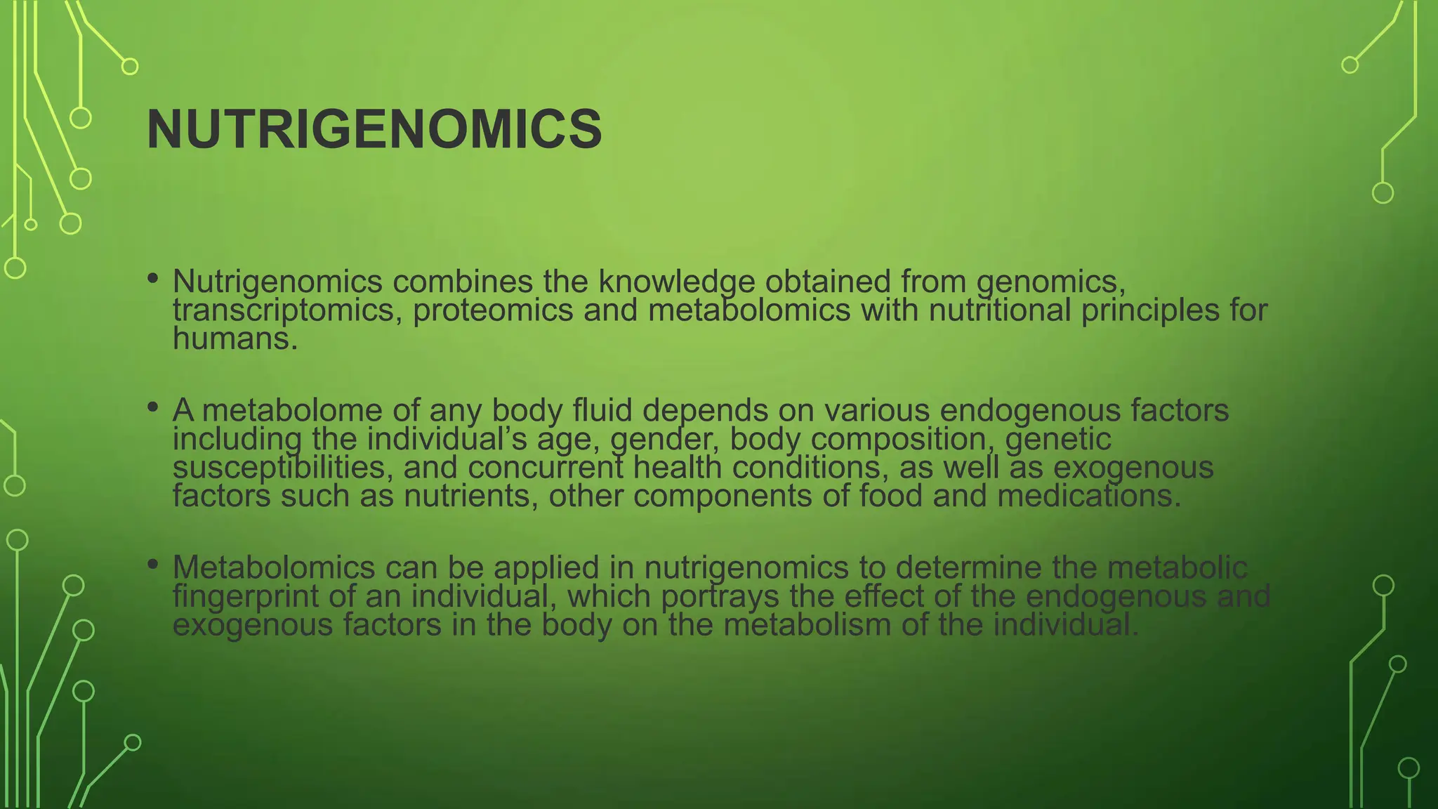 genomics proteomics metbolomics.pptx | Genetics | Science