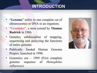 Genomics seminar copy | PPT