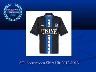 Genomineerden voetbalshirt van het jaar 2012