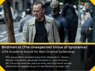 Ten Years of Best Screenplays - Geno Scala