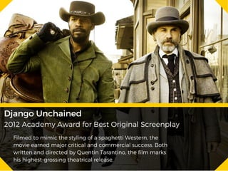 Ten Years of Best Screenplays - Geno Scala