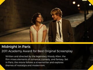 Ten Years of Best Screenplays - Geno Scala