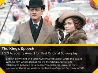 Ten Years of Best Screenplays - Geno Scala