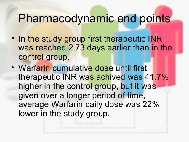 daily dose of warfarin