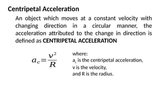 General Physics 1 - Two Dimensional Motion | PPTX