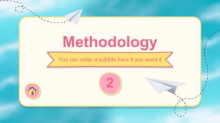 Methodology
2
You can enter a subtitle here if you need it
1
 