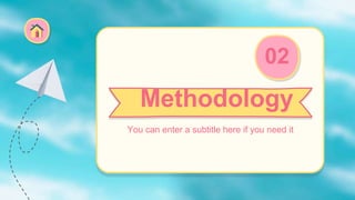 Methodology
You can enter a subtitle here if you need it
02
1
 