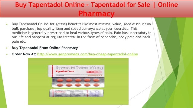 Tapentadol cheap