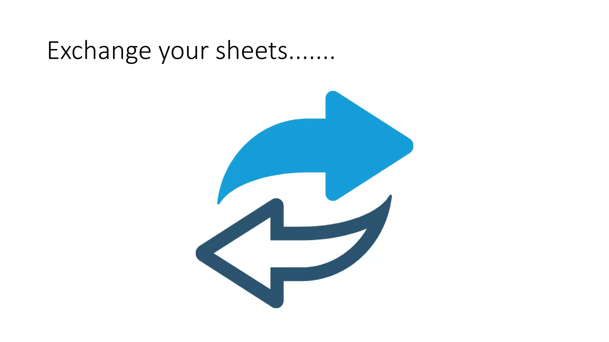 Exchange your sheets.......
 