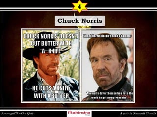 4
Chuck NorrisChuck Norris
 