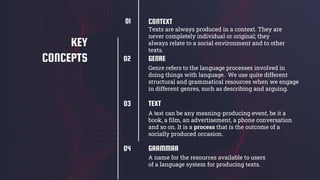Genre-based model of language | PPTX