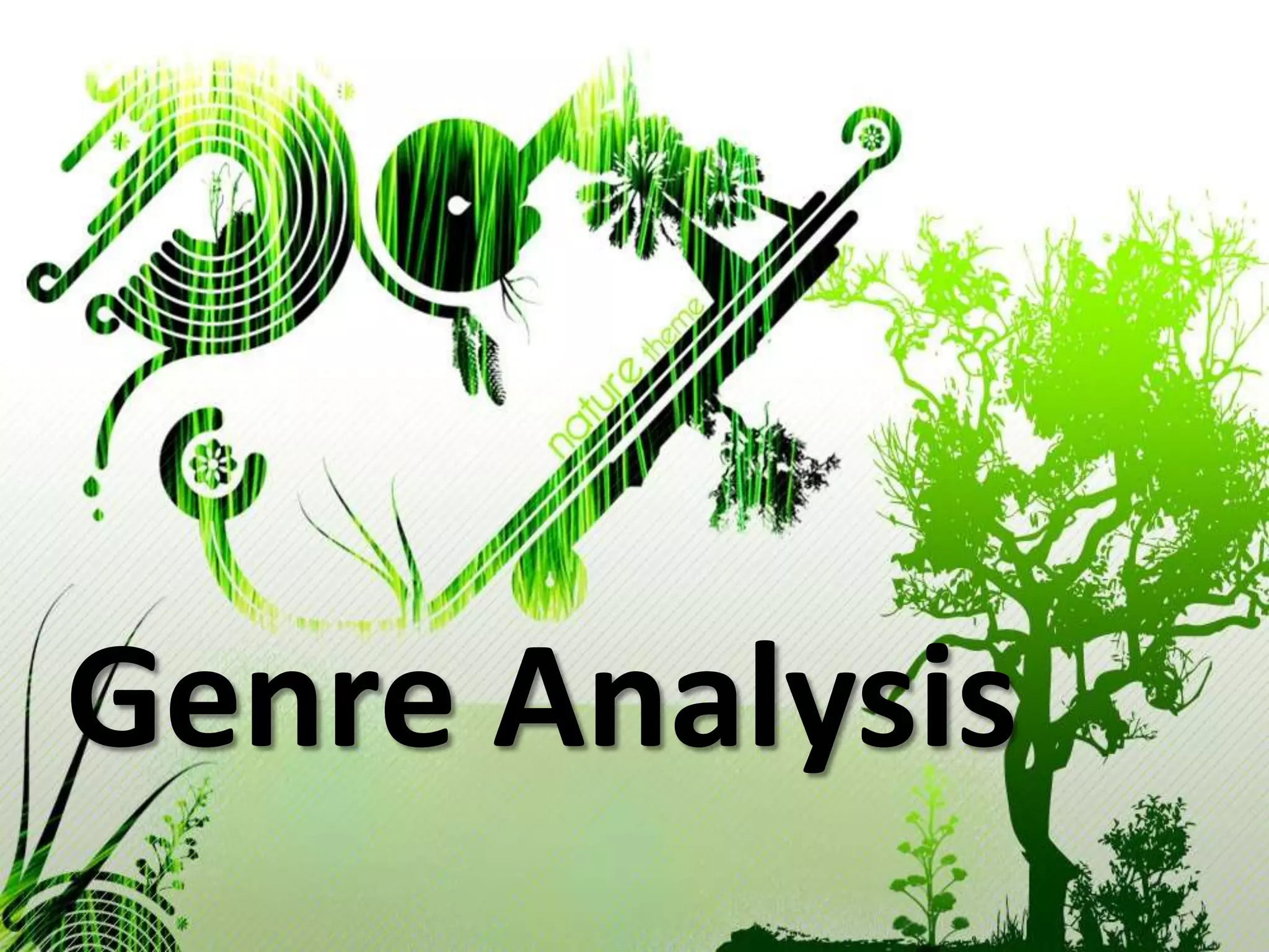 Genre Analysis