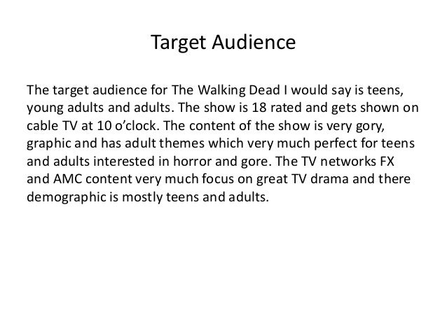the walking dead genre