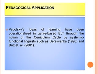 Genre based instruction | PPTX