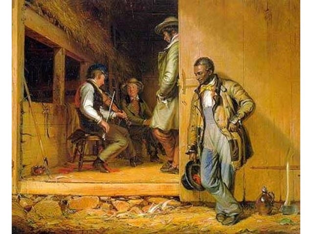 Genre Painting With Emphasis On Foreground Middleground And Backgroung 
