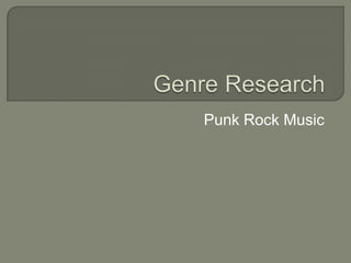 Punk Rock Music
 