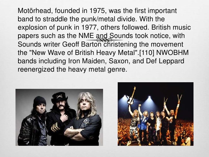 Genre research heavy metal
