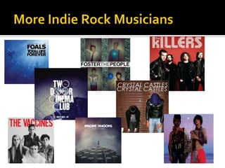 Genre research   indie rock 