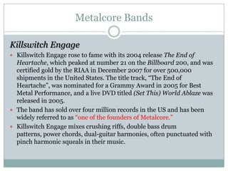 Metalcore | PPTX