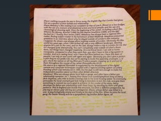 Genre research... edited